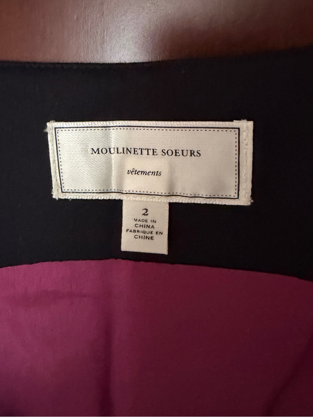 Moulinette Soeurs Black Bodice Pink & Green Floral Midi Dress - Picture 4 of 5